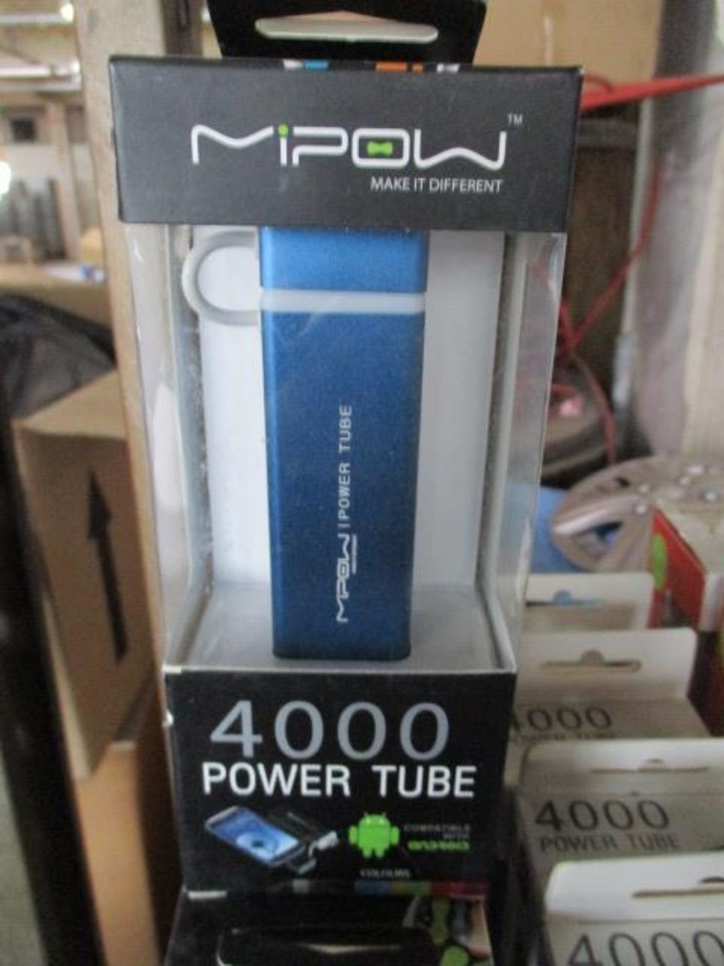 MiPow 4000Mah Power Tube recharger unit - Premium quality new and unused - rrp £49 + - comes comple