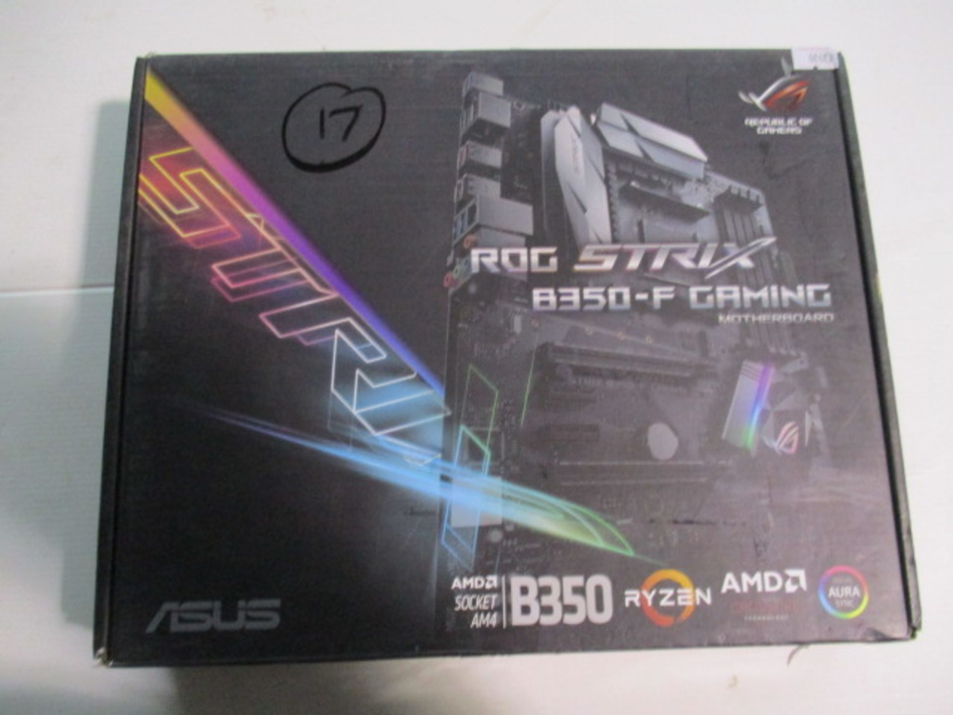 Asus B350F Gaming graphics card boxed and unchecked rrp £100+