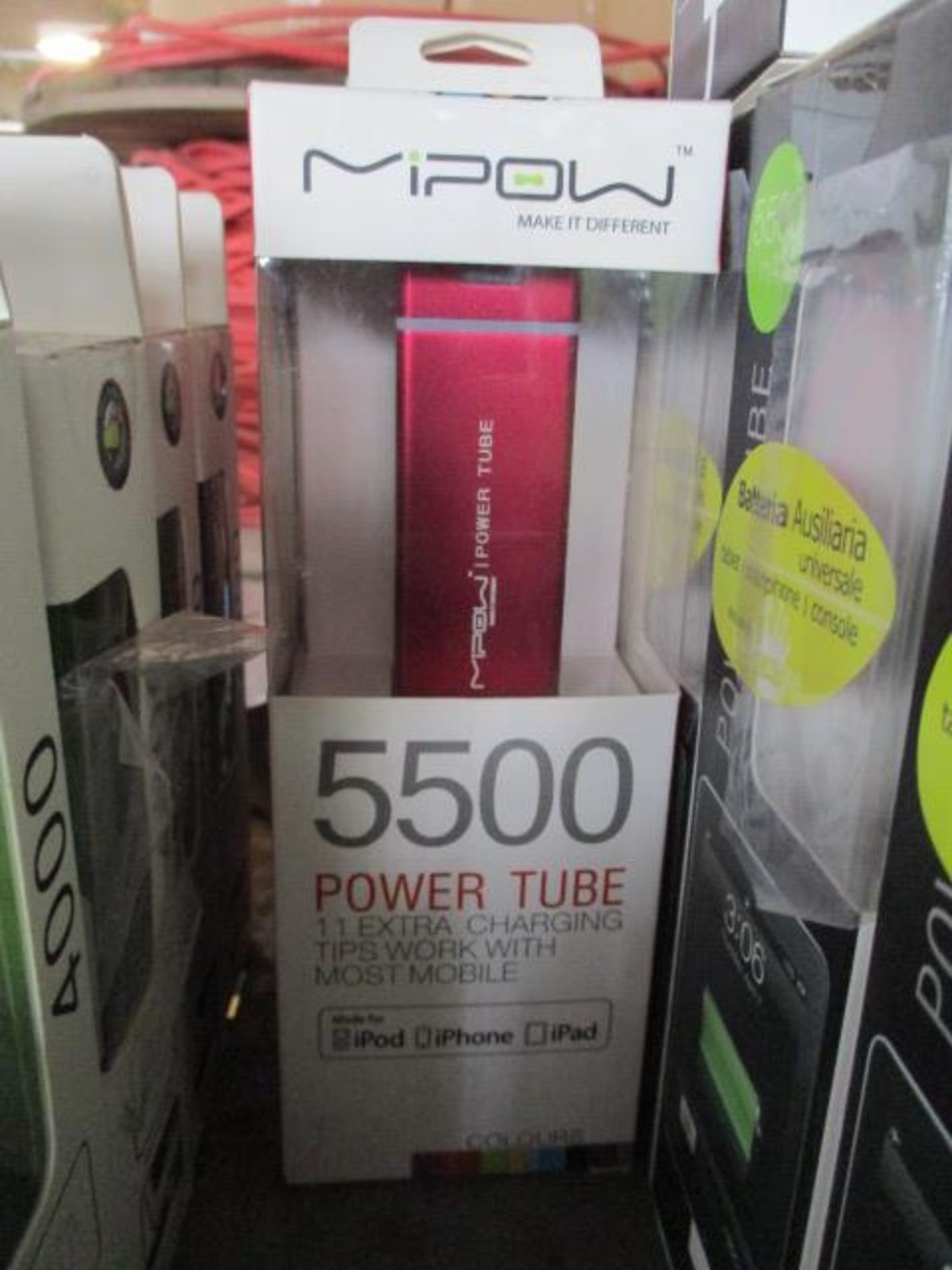 MiPow 5500Mah Power Tube recharger unit - Premium quality new and unused - rrp £59 + - comes comple