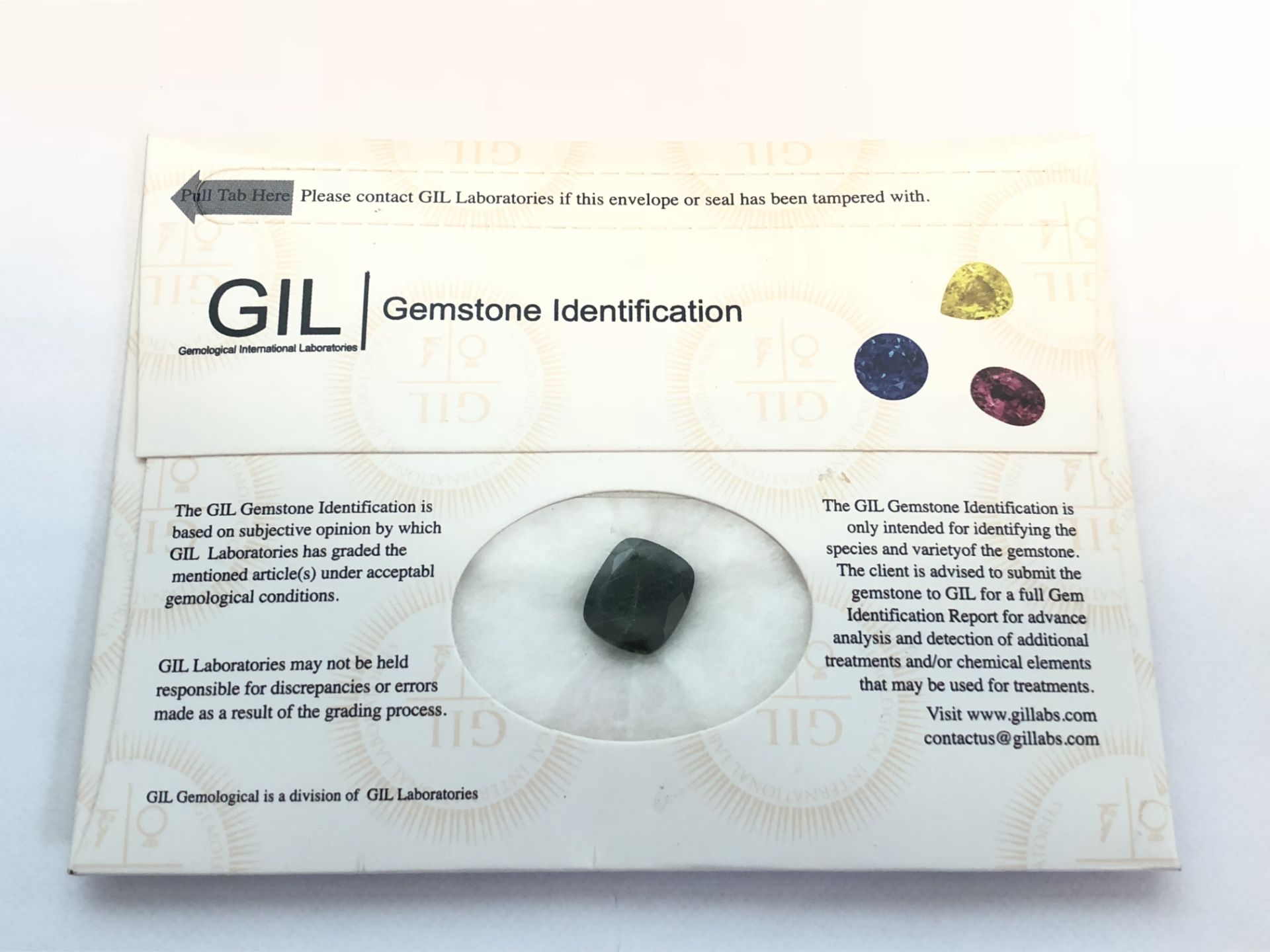 7.85ct Natural Diopside with GIL Certificate