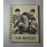 Small Vintage 1960s Loose Leaf Beatles Booklet - No Reserve