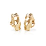 Cartier 18k Yellow Gold Clip-On Panthère Earrings