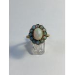 Retro (c1940) October Birth stone ring