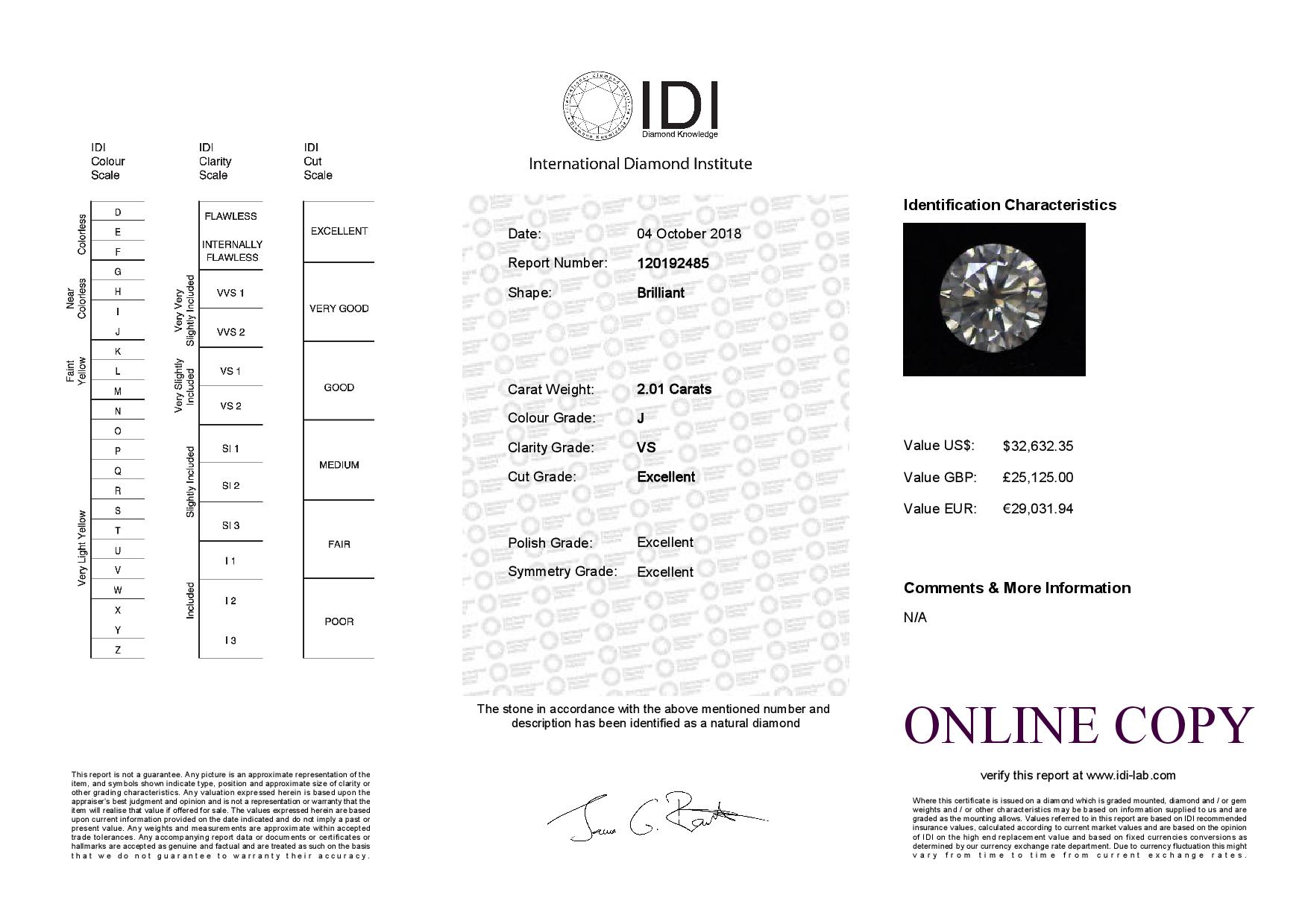 Loose Diamond 2.01 - Image 2 of 2