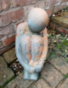 Vintage Terracotta Style Henry Moore Inspired Sculptured Figure