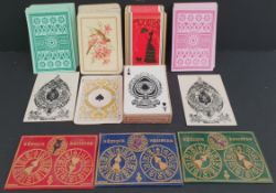 Antique & Vintage Playing Cards 4 Sets 2 x Goodall & Son 1 x Chas Goodhall & Son 1 x Crown Point