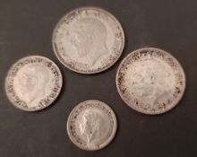 Antique Vintage Coins Maundy Money Set 1935