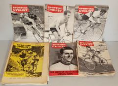 Vintage 11 x Sporting Cyclist Magazines 1960's in total plus other cycling ephemera