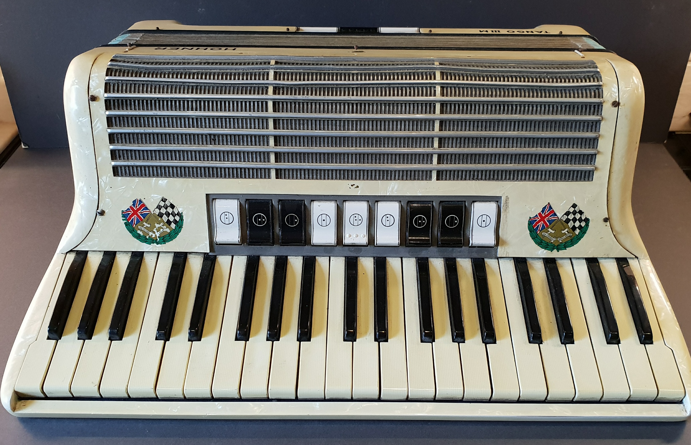 Vintage Musical Instrument Hohner Tango III Piano Accordion - Image 2 of 3