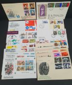 Vintage Collection of 20 Assorted First Day Covers