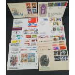 Vintage Collection of 20 Assorted First Day Covers