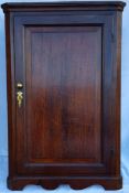 Antique Farmhouse Oak Corner Cupboard