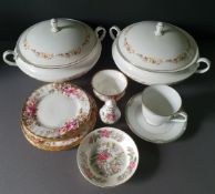 Vintage Retro Assorted China Tureens etc. Includes Noritake Royal Albert & Wedgwood NO RESERVE