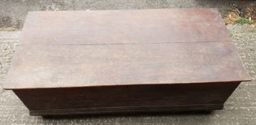 Antique Planked Oak Coffer or Chest