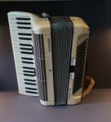 Vintage Musical Instrument Hohner Tango III Piano Accordion