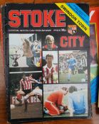 Vintage Parcel of Assorted Stoke City Football Programmes 1970/80/90's