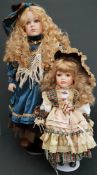 Vintage Retro Collectable Dolls Large Knightsbridge Doll & A Leonardo Collection Doll