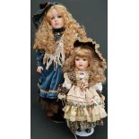 Vintage Retro Collectable Dolls Large Knightsbridge Doll & A Leonardo Collection Doll