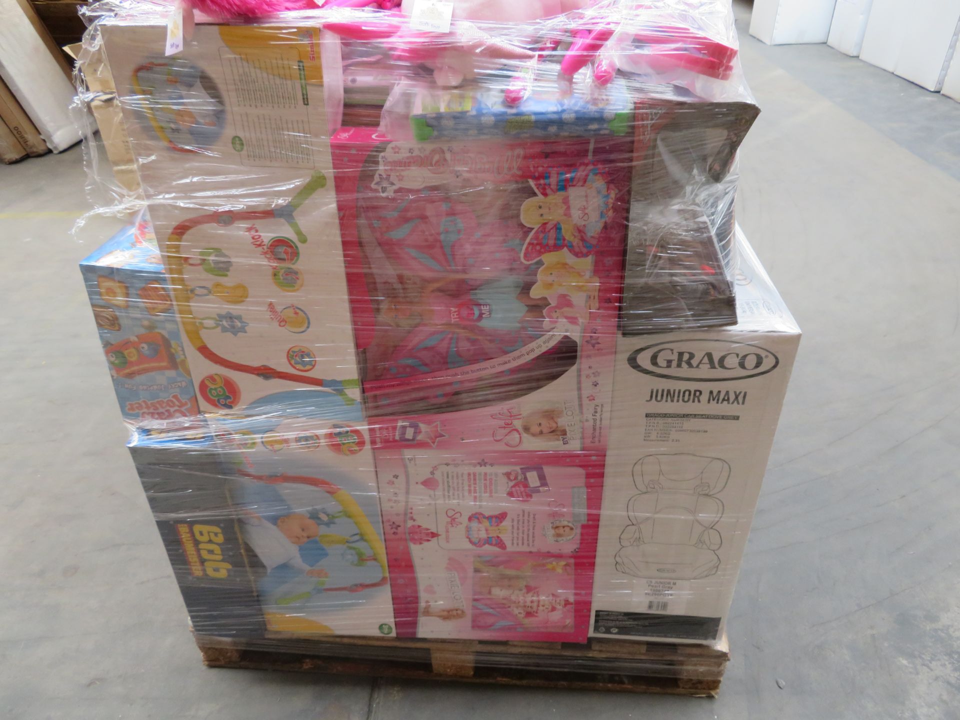 (N7) Large Pallet To Contain 340 Items Of Various Brand New Items To Include: Graco Highback - Image 2 of 12