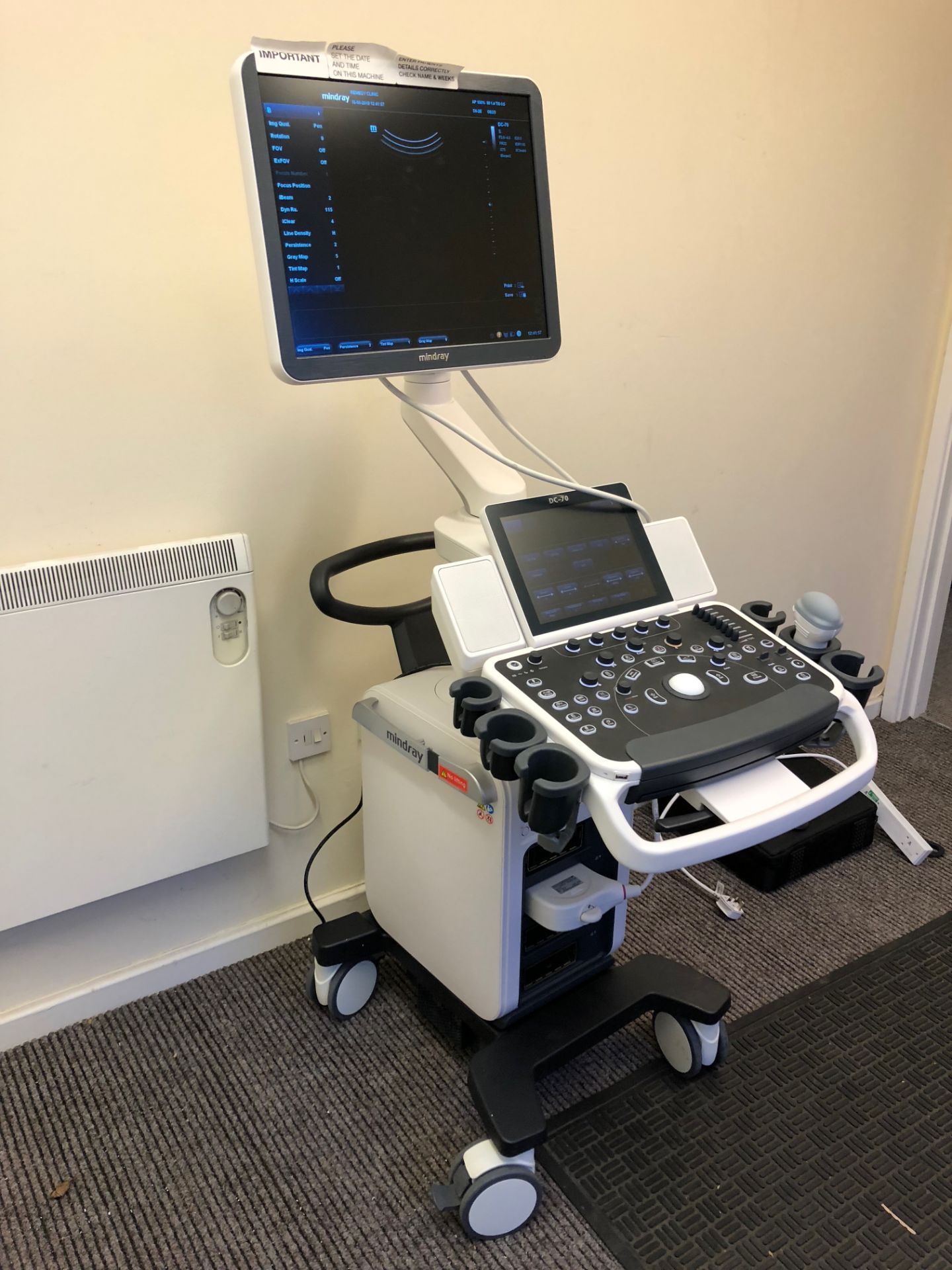 Mindray, DC-70 Ultrasound Complete with 4 Transducers - 4D system - Image 5 of 13