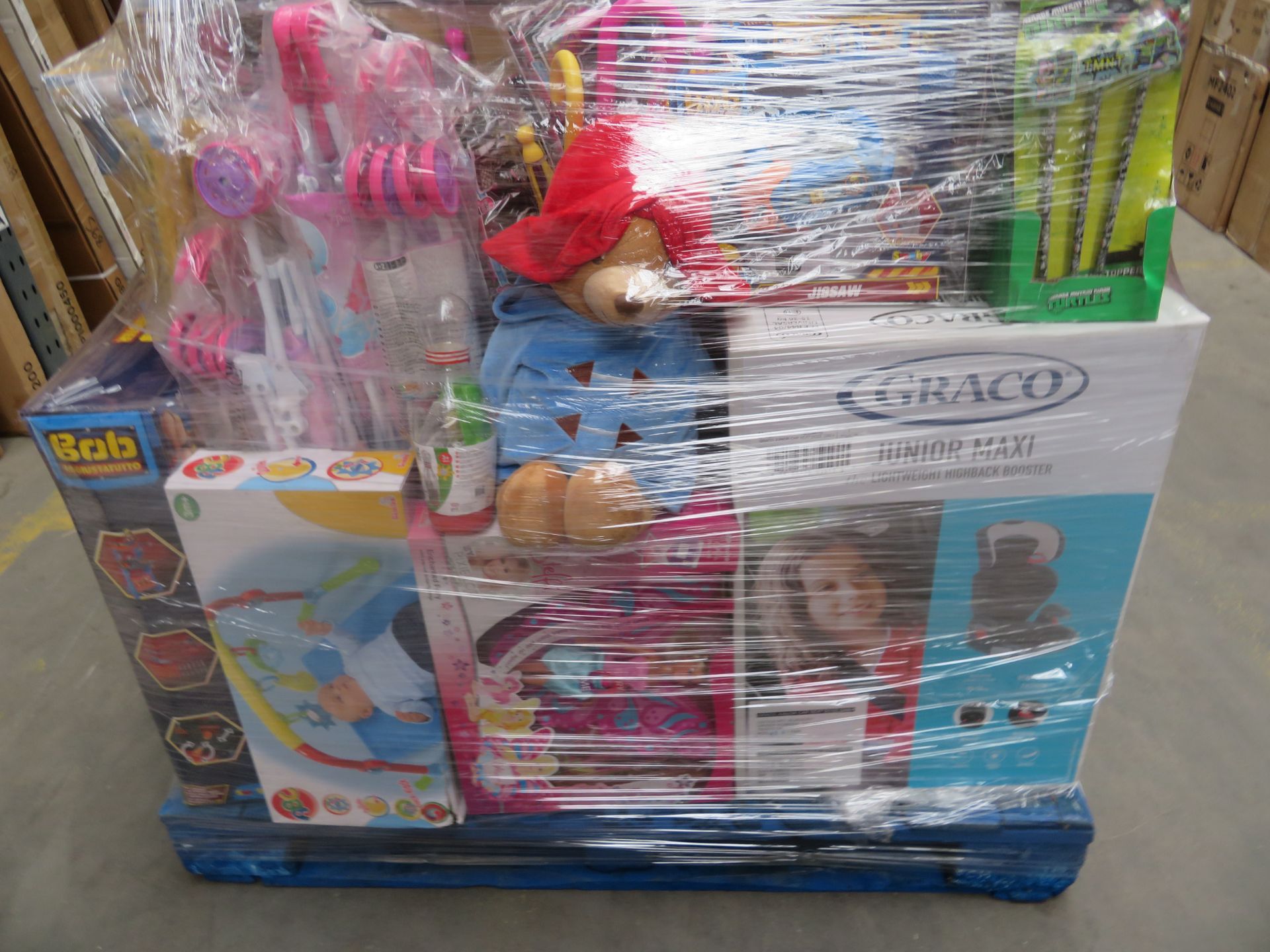 (N4) Large Pallet To Contain 372 Items Of Various Brand New Items To Include:Unicorn Hobby Horse Toy