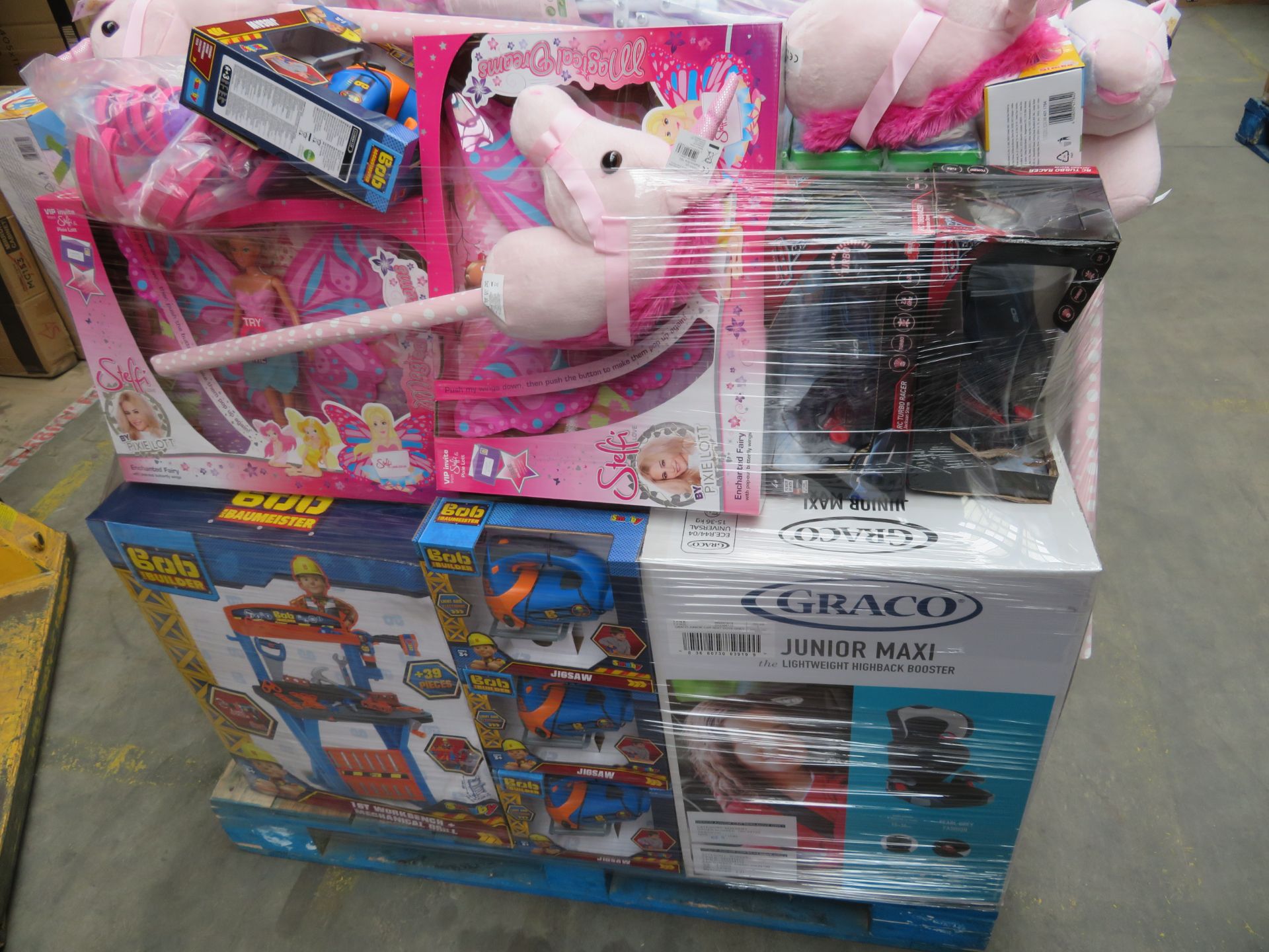 (N2) Large Pallet To Contain 361 Items Of Various Brand New Items To Include: Graco Car Seat, Steffi