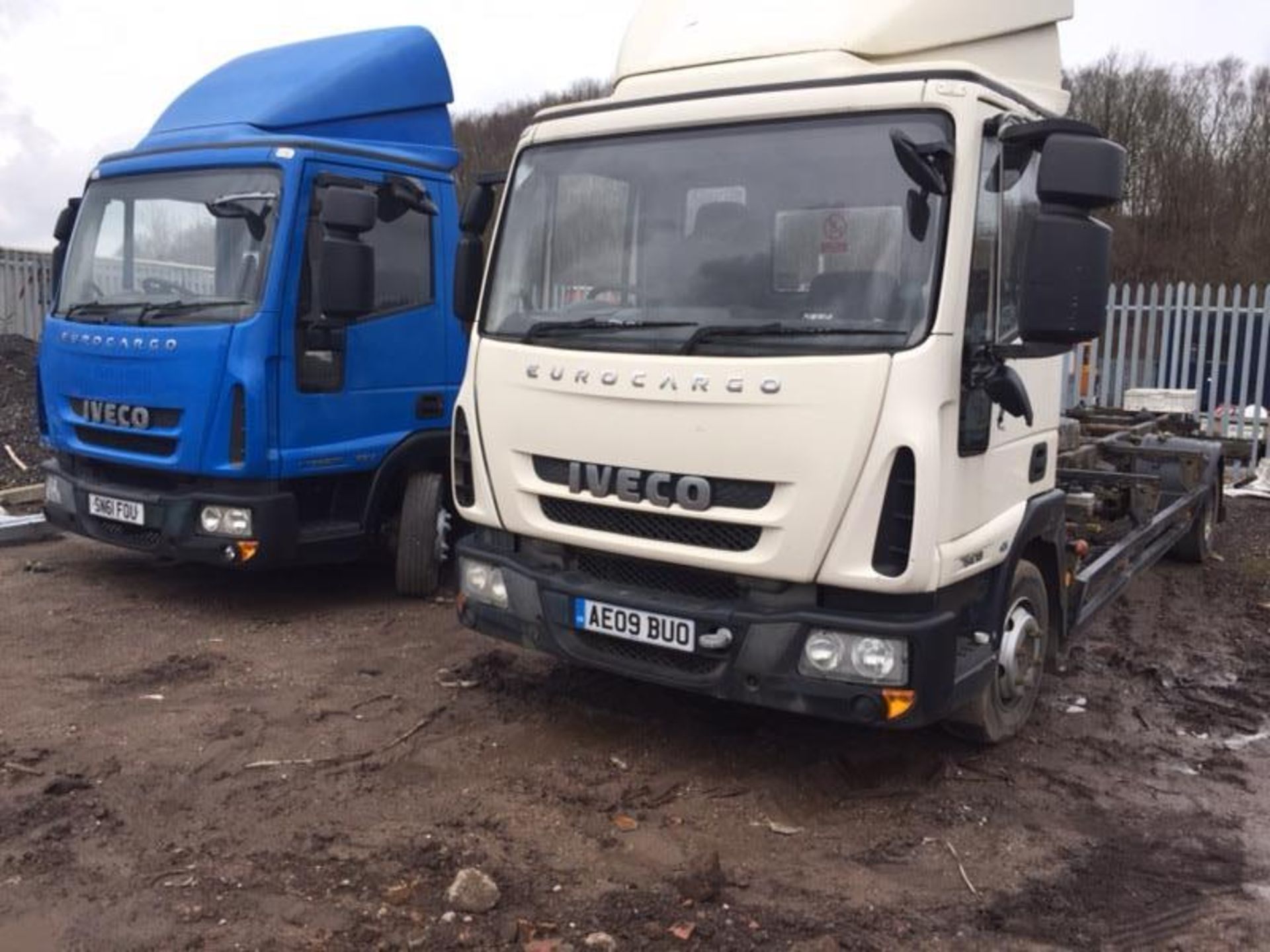 2 x Iveco 7 .12 Ton, Non Runners