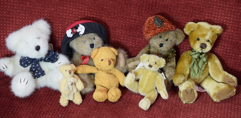 Collection Of 6 Toy Bears