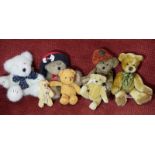 Collection Of 6 Toy Bears