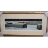 Rare Limited Edition Print Of Porthgain By John Knapp-Fisher 67/175