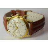 Heuer Chronograph c1960s (photograph of movement included in listing signed Ed Heuer)