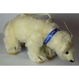 Small Steiff Titanic Mohair Polar Bear