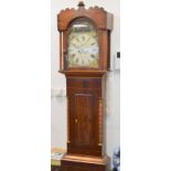 Joseph Kern Of Swansea Automata Grandfather Clock c1850 ***reserve lowered***