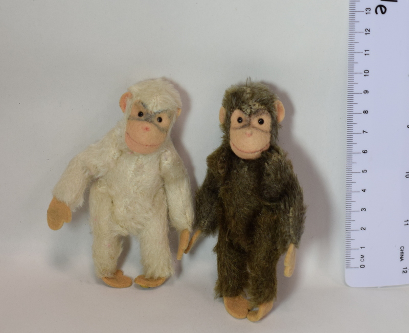 Two Steiff Jocko Monkeys