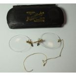 Antique Pince Nez Glasses