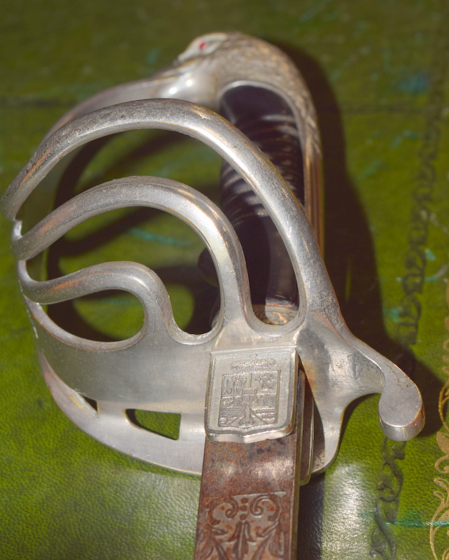 German Officer's Eagle Head Sword - Image 4 of 8