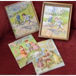 Victorian Jigsaw Puzzles In Box