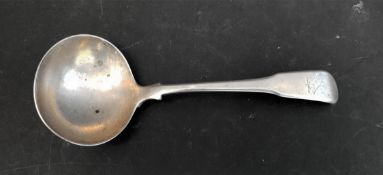 George III Silver Sauce Ladle Duncan Urquhart & Napthali Hart c1804 London Monogram Harpy