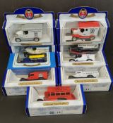 Vintage Collectable 9 x Die Cast Model Toy Cars Oxford Die Cast in Original Boxes