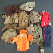 Vintage Toys Action Man Clothes 1970's & 1980's Includes Guards Outfit