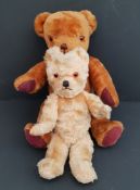 Vintage Retro Two Teddy Bears