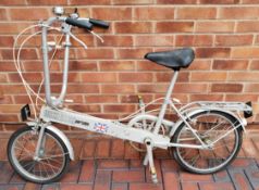 Vintage Collectable Bickerton Classic Aluminium Folding Bicycle