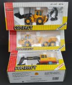 Vintage Collectable Die Cast Toy Car 3 x Joal Construction Vehicles Boxed