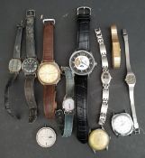 Vintage Retro Parcel of 11 Wrist Watches Includes Timex & Gucci