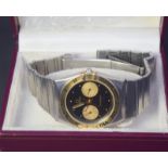 18ct Gold And Stainless Steel Omega Constellation Chronometer