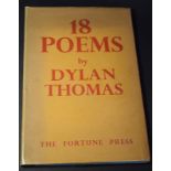 Dylan Thomas 18 Poems First Edition By Fortune Press