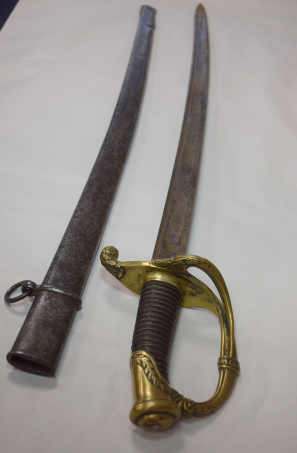 French Napoleonic Era Sword Complete With Scabbard