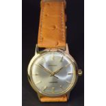 Excellent 9ct Gold Eterna Watch Made For Garrard of London