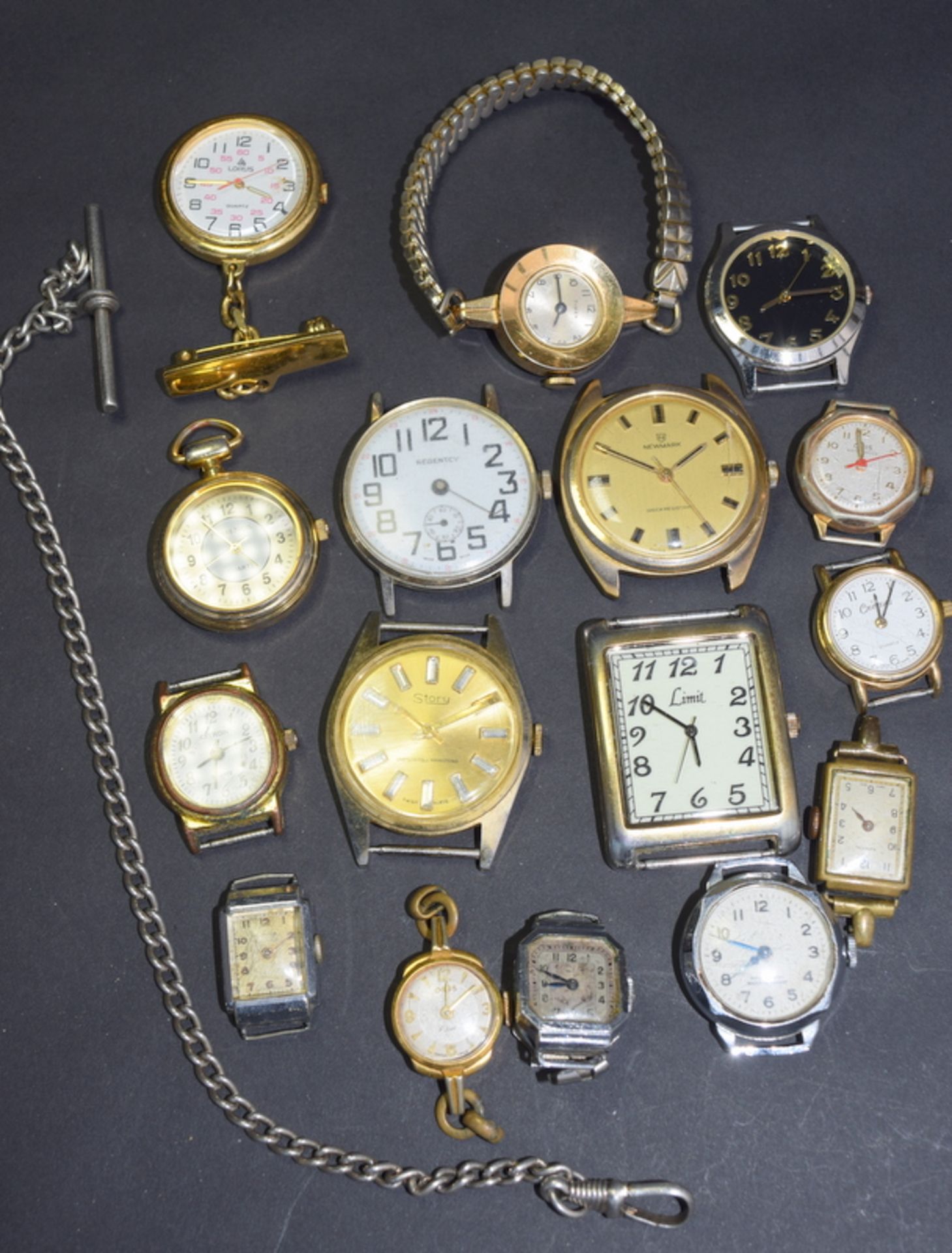 Group Of Sixteen Watches