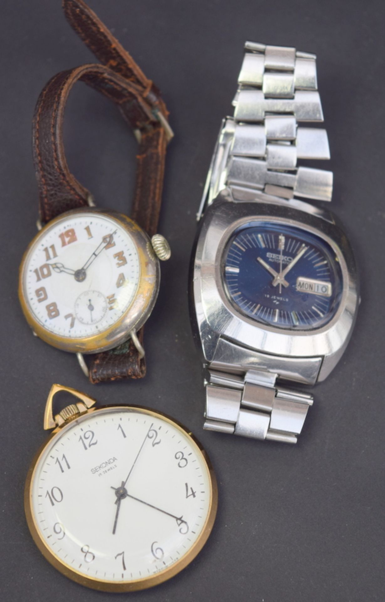 Group Of Three Watches